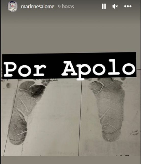 Nació Apolo, el hijo de Mau Montaner y Sara Escobar