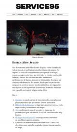 Dua Lipa publicó una reseña sobre Buenos Aires: 