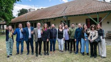 Con Tolosa Paz y Cascallares, Alberto anunció obras en Brown y otros puntos del país