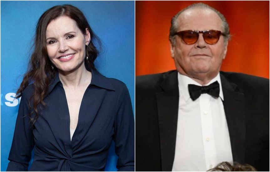 Geena Davis contó cómo hizo para evitar salir con Jack Nicholson: