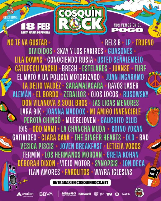 Cosquín Rock 2023: se anunció el line up completo