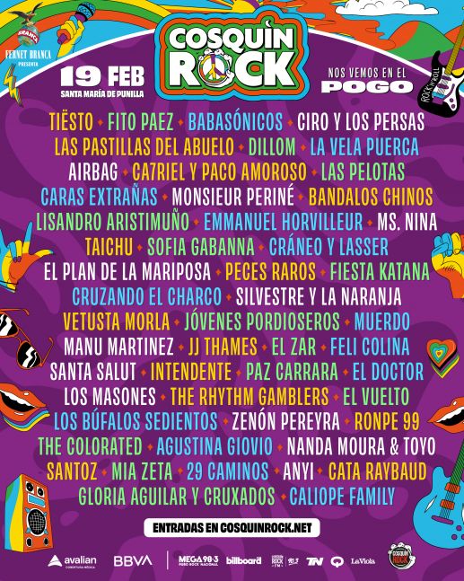 Cosquín Rock 2023: se anunció el line up completo