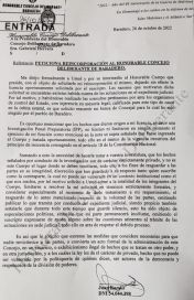 Escándalo: concejal acusado por violación pidió volver a su banca