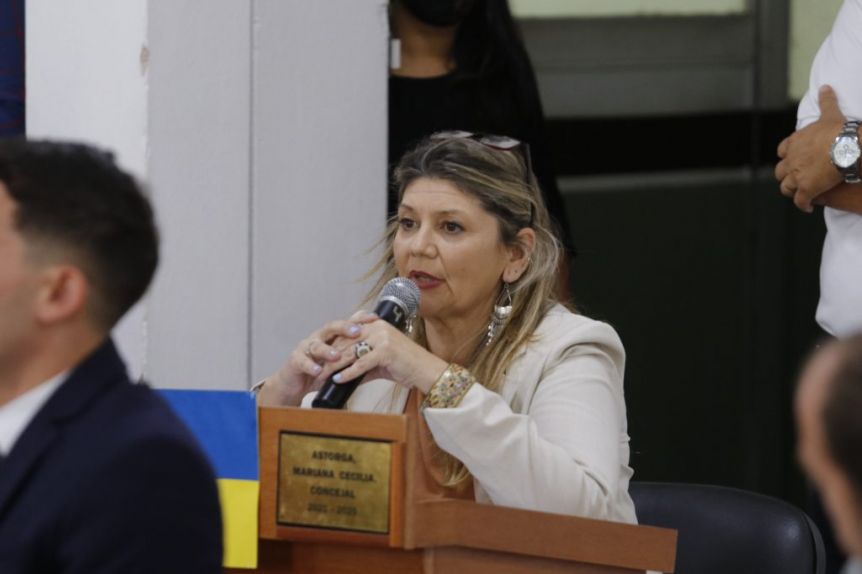 Concejala de Juntos parafraseó a Videla y la repudió hasta su propio bloque