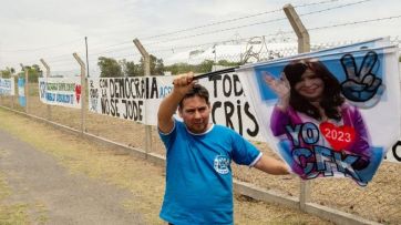 Así llegaron los funcionarios y la militancia K al Estadio Único de La Plata