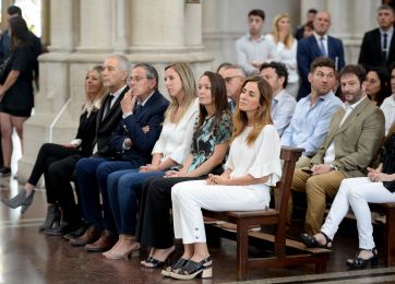 Garro, Alak y Tolosa Paz, presentes en el Tedéum por el aniversario platense