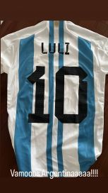 Así alientan los famosos a la Selección Argentina