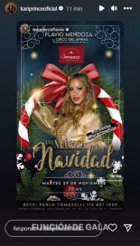 Karina La Princesita la elegida por Flavio Mendoza para su espectáculo navideño