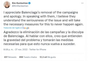 Balenciaga lanzó una polémica campaña infantil y Kim Kardashian salió a repudiarla