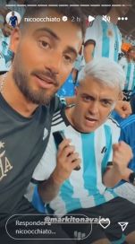 Así festejaron los famosos el triunfo de Argentina