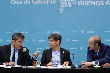 Tras la foto de Massa y Kicillof, Alberto tomó nota y prepara una medida para el Conurbano