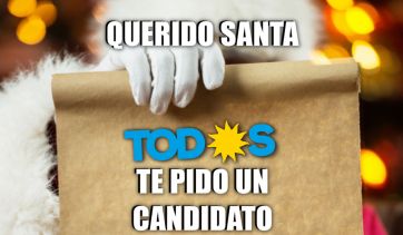 Llega navidad y se busca candidato