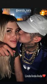 Así fue la salida nocturna de Wanda Nara y Camila Homs