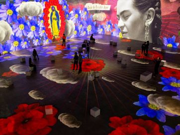 Cuándo se inaugura la exposición inmersiva “Vida y obra de Frida Kahlo
