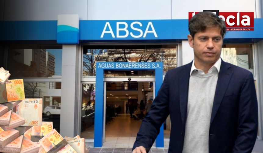 Kicillof puso el gancho y aprobó millonaria transferencia para Aguas Bonaerenses