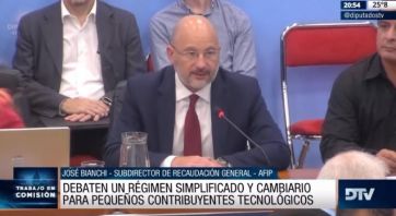 Con el análisis de funcionarios, comenzó en Diputados el debate sobre el proyecto de monotributo tecnológico