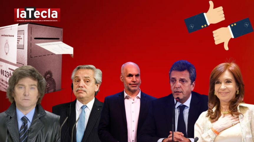 Encuesta: quiénes tienen mejor intención de voto a nivel nacional y provincial
