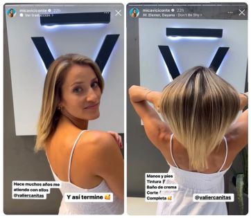 El increíble cambio de look de Mica Viciconte