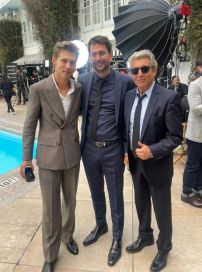 Encuentro explosivo: Ricardo Darín y Tom Cruise posaron juntos en la previa de los Oscar