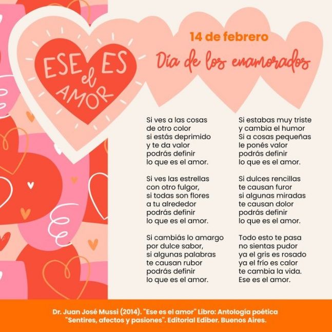 En San Valentín, intendente peronista publicó un poema dedicado al amor