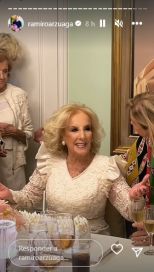 Así fue el festejo exclusivo de Mirtha Legrand por sus 96 años