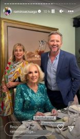 Así fue el festejo exclusivo de Mirtha Legrand por sus 96 años