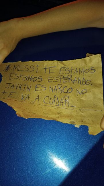 Balearon un supermercado de la familia Roccuzzo y dejaron un mensaje mafioso para Messi