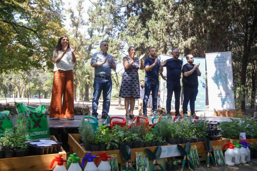 En un distrito de la Tercera, Vilar y Larroque lanzaron el programa Buen Vivir