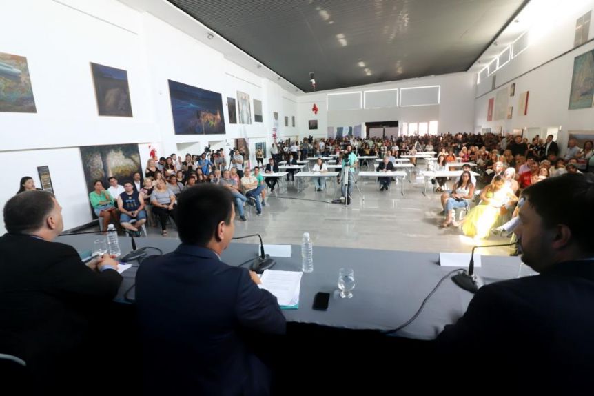 El intendente Cardozo anunció nuevas escuelas y más aulas para el partido de La Costa