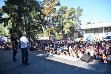 Máximo le reclamó a Alberto Fernández 