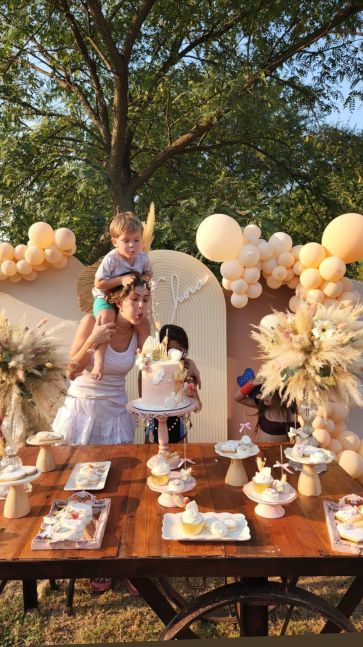 Con inflables y al aire libre: así fue el espectacular festejo de cumpleaños de la China Suárez