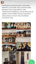 Anamá Ferreira hará una gran feria americana con ropa, zapatos, maquillajes y más