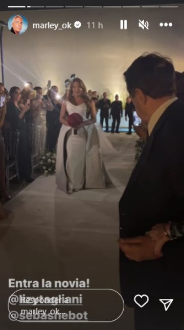 Así fue la espectacular boda de Lizy Tagliani y Sebastián Nebot