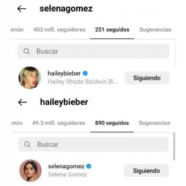 Selena Gómez defendió a Hailey Bieber tras recibir amenazas de muerte