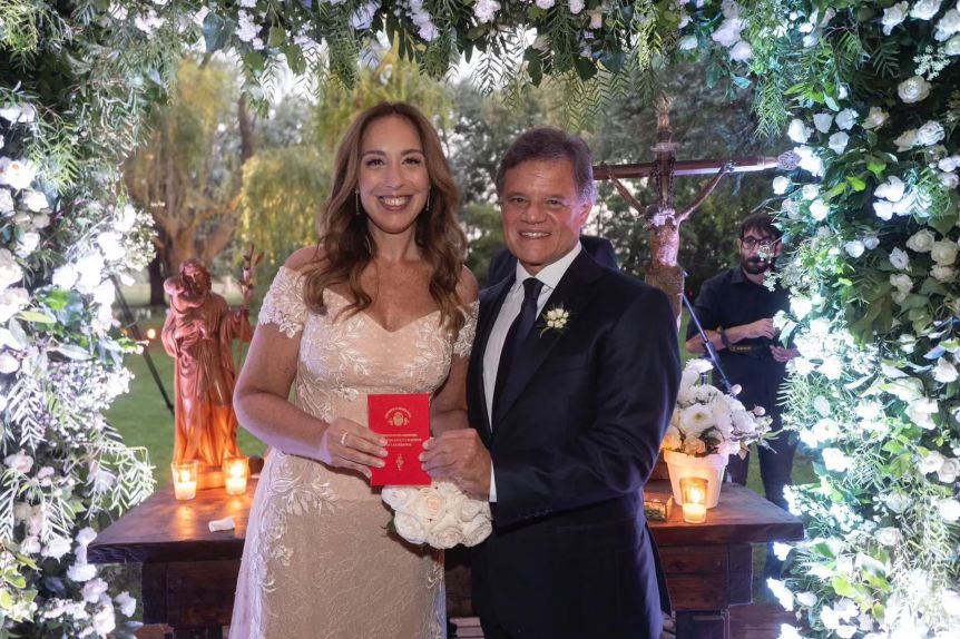 La exgobernadora tuvo su festejo de casamiento: qué políticos estuvieron invitados