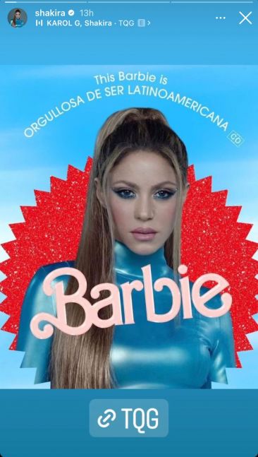 Las nuevas indirectas de Shakira a Piqué: “Esta Barbie está fuera de tu liga”