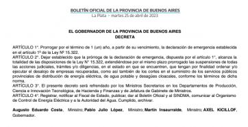 La Provincia prorroga por un año la emergencia para empresas recuperadas