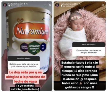 Barby Franco habló del problema de salud de Sarah Burlando: “Dos días llorando”