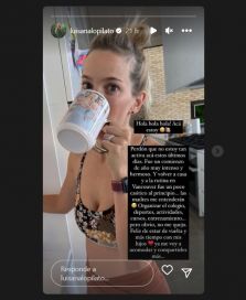 Luisana Lopilato reveló que le pasó para alejarse abruptamente de las redes