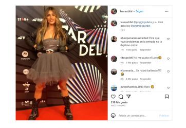 Todos los looks en la entrega de los Premios Gardel: mucho glam y dos famosas que fueron vestidas idénticas