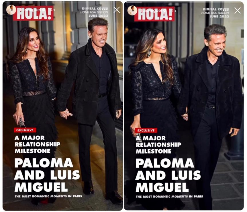 Ya no se esconden: Luis Miguel y Paloma Cuevas se mostraron en público súper acaramelados