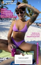 Ivana Nadal comparte frases reflexivas y muestra adelantos hot de su contenido para Playboy