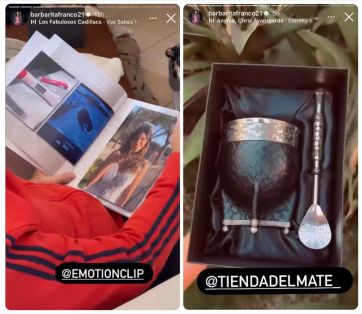 El distinguido regalo que le hizo Barby Franco a Fernando Burlando por el día del padre