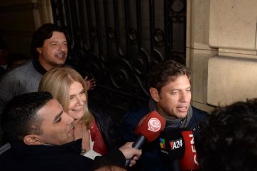 Fumaron la pipa de la paz y Kicillof seguirá con Magario como compañera de fórmula