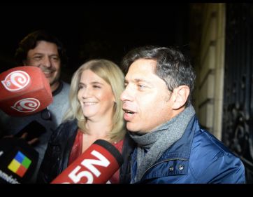 Fumaron la pipa de la paz y Kicillof seguirá con Magario como compañera de fórmula