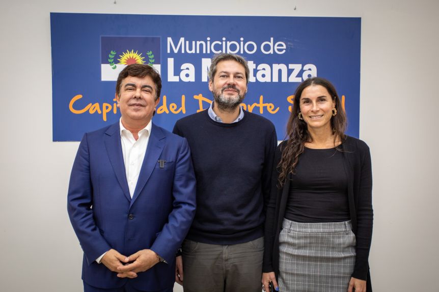 Deporte inclusivo: Espinoza y Lammens destacaron el aporte para instituciones de La Matanza