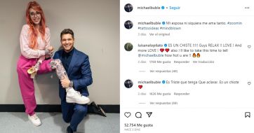 El desafortunado comentario de Michel Bublé que enfureció a los fanáticos de Luisana Lopilato