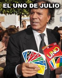 Como ya es costumbre, con la llegada del nuevo mes, los mejores memes de Julio Iglesias no tardaron en aparecer