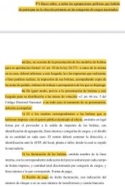 Boletas más chicas y registro de imprentas: las medidas que tomó la Justicia electoral