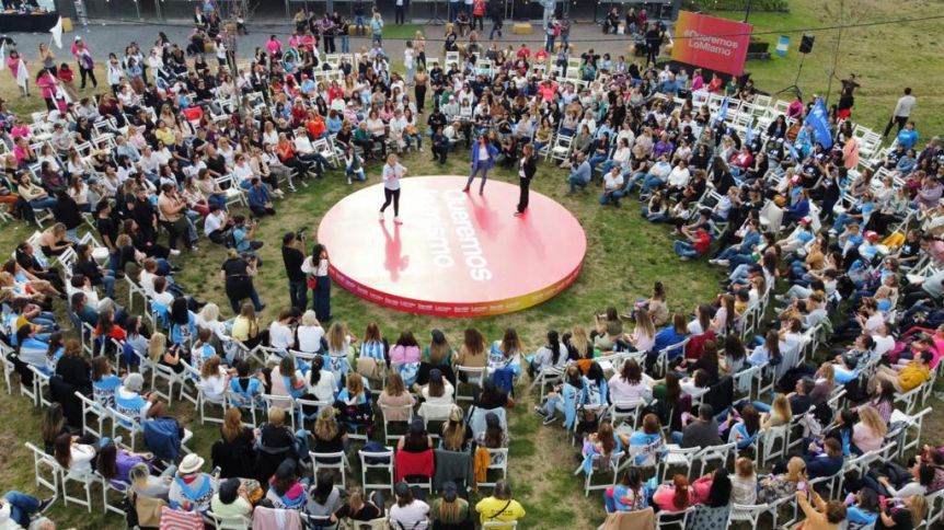 Mujeres del PRO respaldaron a Santilli con un plenario masivo en tierra peronista